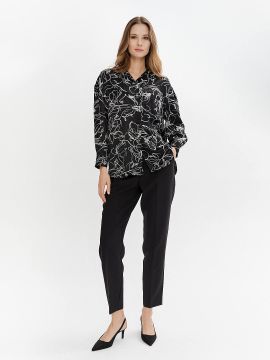 Д-2044 ГРА(О3) Блузка АКИМБО