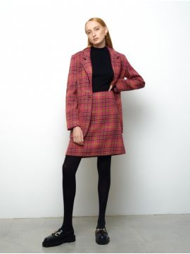 2642/тк1898 Юбка розовый VIRELE