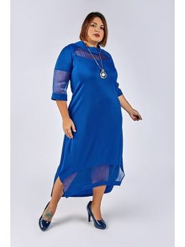 04-010205-726-40 синий Платье EVA GRAFFOVA