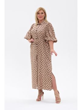 Рим Платье тк.31-010248-1419-66 (цвет 66 бежевый)