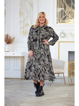 Валери тк.33-010308-1677-50 (черный) Платье КЛЮКВА