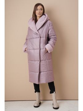 4393 розовый, пальто FANTAZIAmod