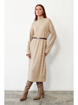 С20049-1 Платье короткое (бежевый) CLOXY