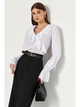 С2520 Блуза (Белый) CLOXY