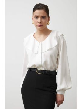 С2515 Блуза (Молочный) CLOXY