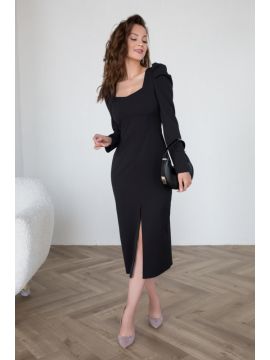 Фиби Платье черное д/р FARBERRY