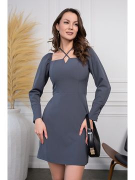 Аиша Платье мокр асфальт FARBERRY