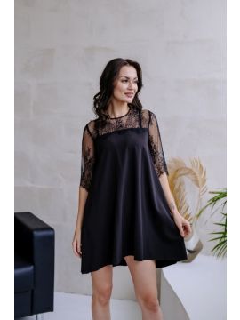 Лия Платье черное FARBERRY