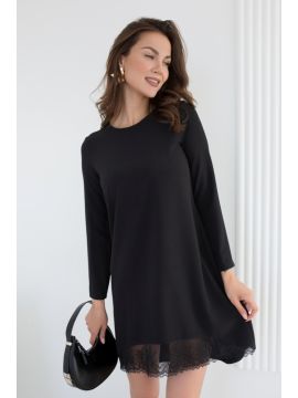 Шейла Платье черное FARBERRY