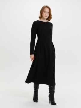 Платье 4.1.1-954-4 (черный с узором) (ELNY)