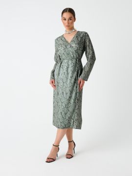 Платье 2.1.1-963-4 (принт питон) (ELNY)