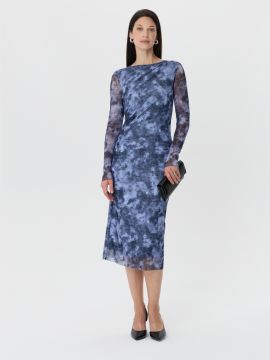 Платье 4.1.2-937-4 (сапфировые переливы) (ELNY)