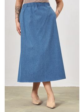 Б4603 Юбка (Голубой) CLOXY