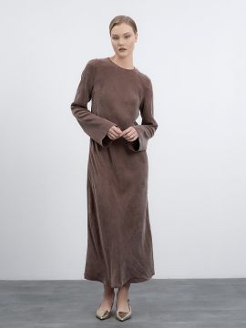 4682/тк2266 Коричневый Платье VIRELE
