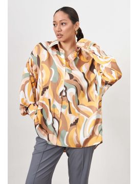 Б2634 Рубашка (Абстракция) CLOXY