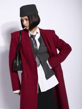 Н168 (Серый 4405) Шапка-пилотка (One size) Dreamwhite