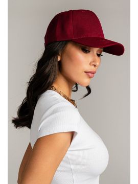 Н067 (Бордовый) Бейсболка (One size) Dreamwhite