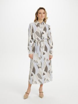 Платье 2.1.2-848-4 (принт геометрия) (ELNY)