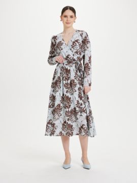 Платье 2.1.1-936-4 (принт пионы) (ELNY)