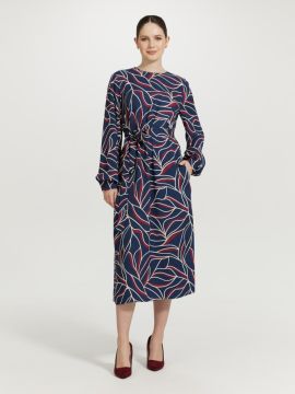 Платье 2.1.2-942-4 (принт органика) (ELNY)