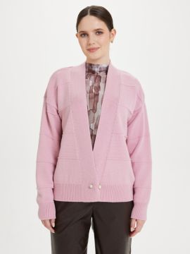 Кардиган 3.C.3-514-4 (розовый) (ELNY)