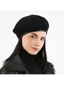 Z21H20921-2 Берет жен. 100% полиэстер FABRETTI