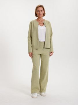 4.5.1-250-4 (желто-серая полоска) Брюки (ELNY)