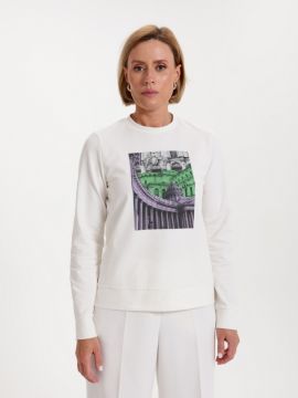 4.61.1-1.1-4 (принт улицы Петербурга) Свитшот (ELNY)