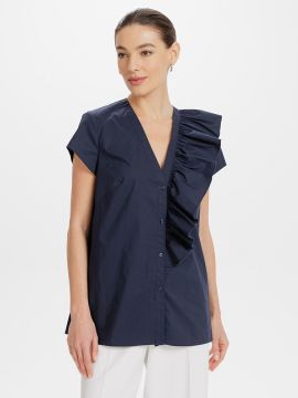 2.7.3-867-4 (нэви) Блузка (ELNY)