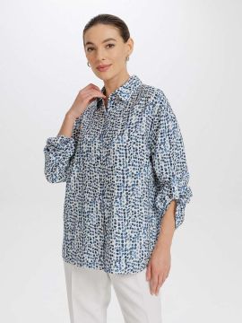 2.73.1-863-4 (морская галька) Рубашка (ELNY)