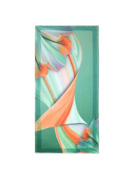 VFZ0012-11 Шарф жен. 100% полиэстер 90x180 FABRETTI