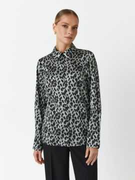 Рубашка 2.73.1-872-4 (принт лео) (ELNY)