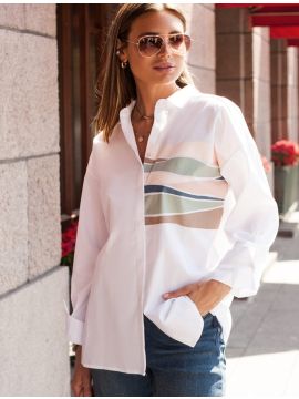 D29.724 Блузка белый_пастель VILATTE