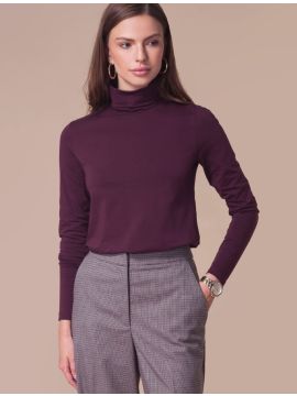 D49.858 Джемпер бургунди VILATTE