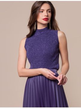 D33.003 Топ женский баклажан VILATTE