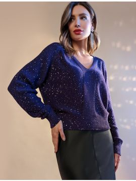 D39.570 Джемпер баклажан VILATTE