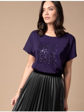 D49.894 Футболка баклажан_квадрат VILATTE