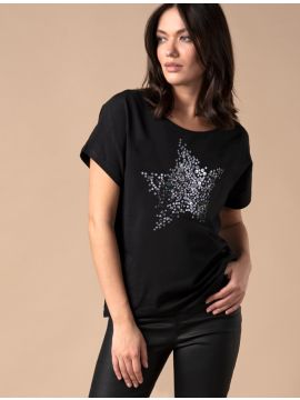 D49.894 Футболка черный_звезда VILATTE