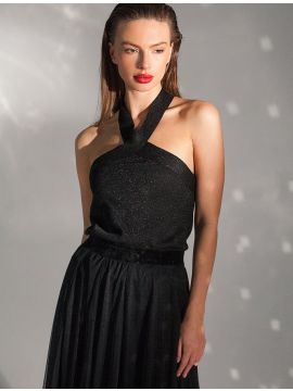 D33.001 Топ чёрный VILATTE