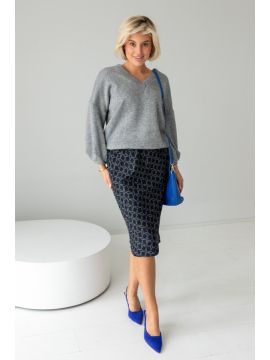 АА-16 серый Джемпер АНГЕЛИКА