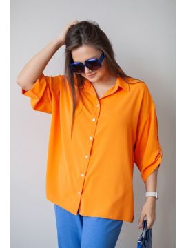 ТБ-69 оранж блузка АНГЕЛИКА