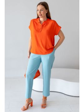 МД-22-4 апельсин Блузка TOOK LOOK