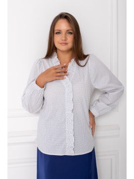 ТБ-94-2 белый блузка Took A Look