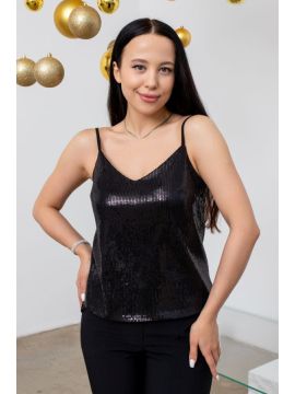 ТБ-10п чёрный Топ TOOK A LOOK