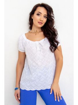 ТБ-98 белый Блузка Took A Look