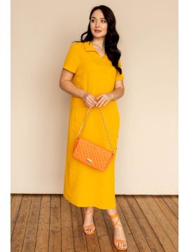 МП-23-19 горчица платье TOOK LOOK