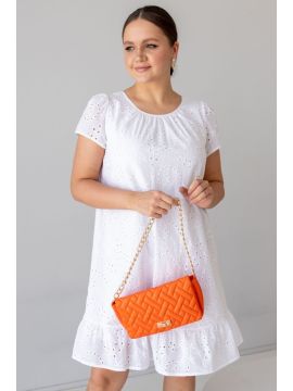 А-340ш белый Платье АНГЕЛИКА