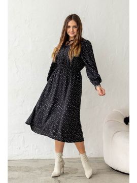 РП-1145 чёрный платье АНГЕЛИКА