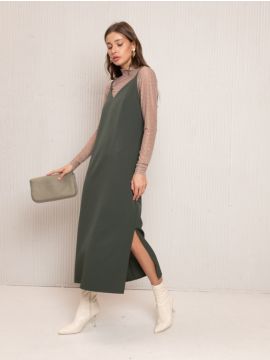П-635/5 (хаки) платье MODELLOS